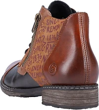 Tan Lace Up Ankle Boot