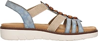 Blue/Grey Elastic Sandal