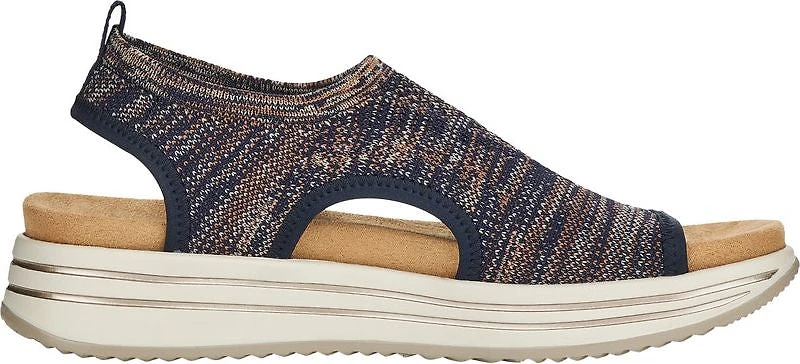 Navy Knit Sandal