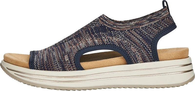 Navy Knit Sandal