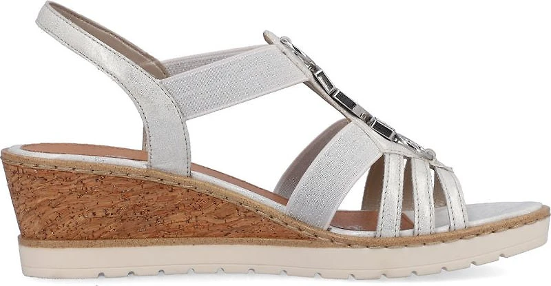 Elastic Pull On Sandal