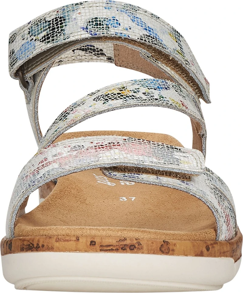 White Multi Criss Cross Sandal