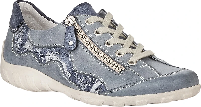 Blue Jean Lace Up
