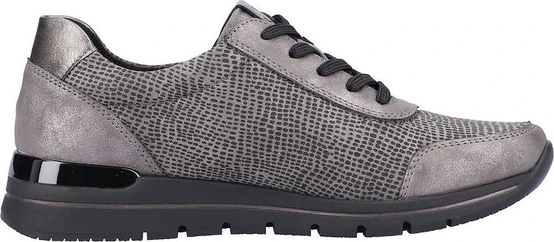 Grey Lace Up With Zip