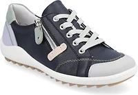Navy Lace Up