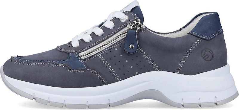 Navy Lace Up
