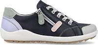 Navy Lace Up