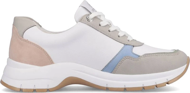 White/Multi Lace Up