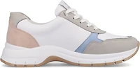 White/Multi Lace Up