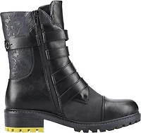 Black 4 Buckle Boot