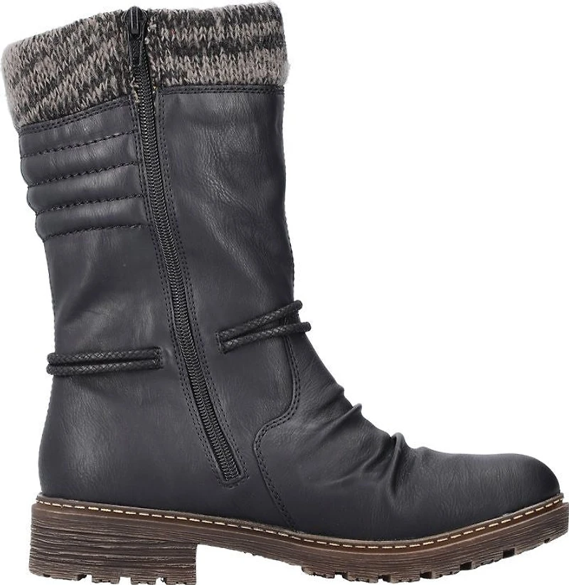 Black Back Lace Boot