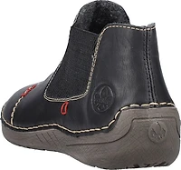 Black Double Gore Bootie