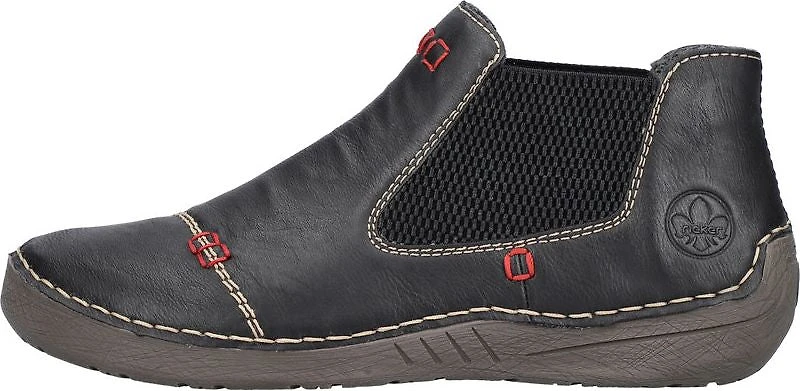 Black Double Gore Bootie