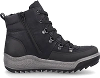 Black Lace Up Boot