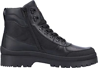 Black Lace Up Winter Boot