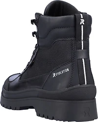 Black Lace Up Winter Boot
