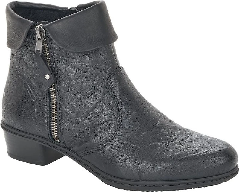 Black Side Zip Boot