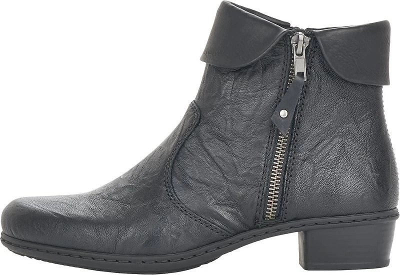 Black Side Zip Boot
