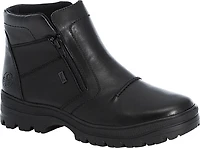 Black Side Zip Warm Lined Boot