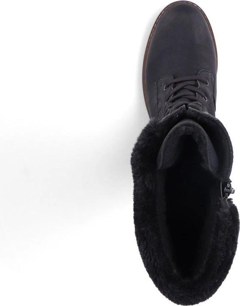 Black Tall Warm Lined Boot