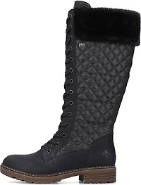 Black Tall Warm Lined Boot