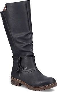 Black Tall Warm Lined Boot