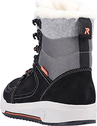Black/Grey Warm Lined Boot