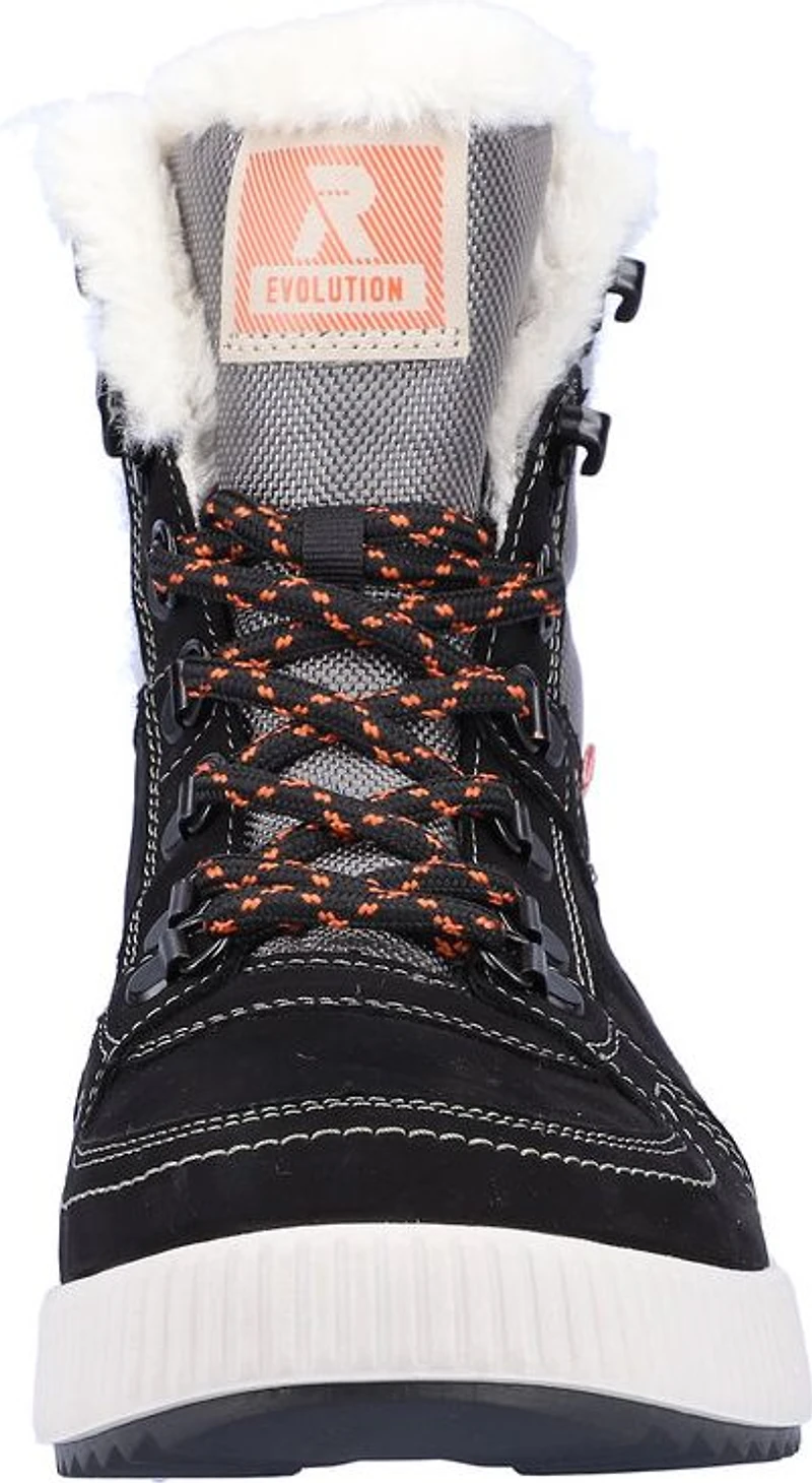 Black/Grey Warm Lined Boot