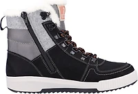 Black/Grey Warm Lined Boot