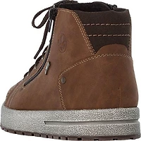 Brown Warm Lined Lace Up Boot