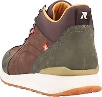 Brown/Green Ankle Boot