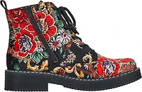Floral Military Boot