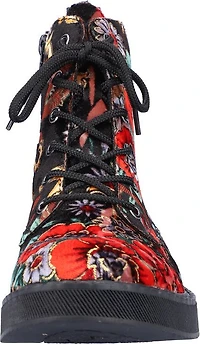 Floral Military Boot