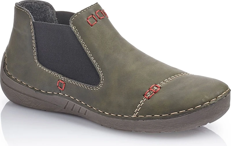 Green Double Gore Bootie