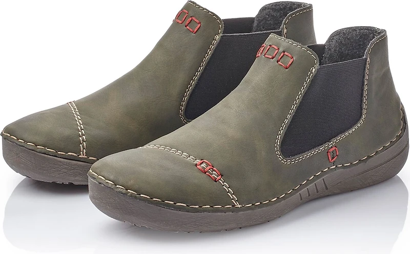 Green Double Gore Bootie