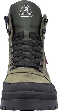 Green Lace Up Winter Boot