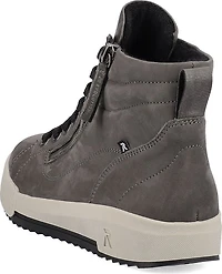 Grey Lace Up Boot