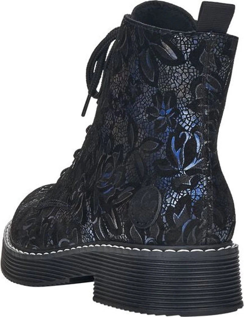 Navy/Black Military Boot