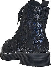 Navy/Black Military Boot