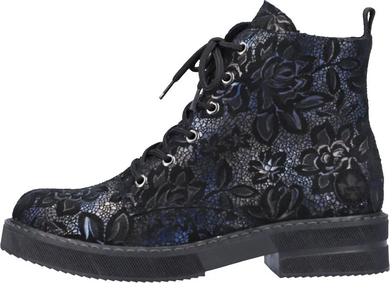 Navy/Black Military Boot