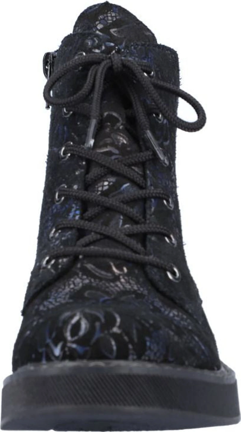 Navy/Black Military Boot