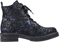 Navy/Black Military Boot