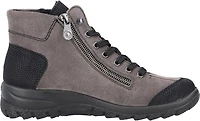 Short Grey Lace Up
