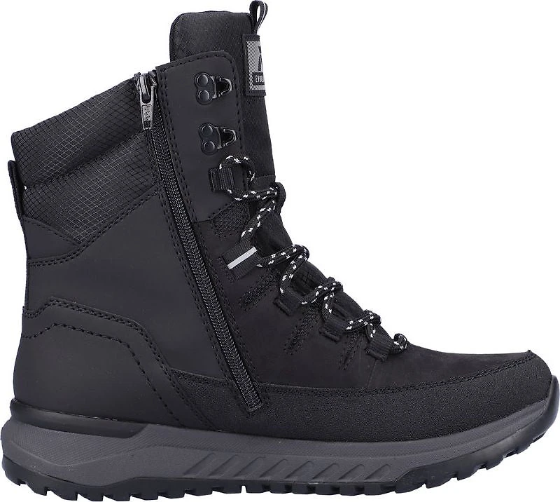 Tall Black Winter Boot