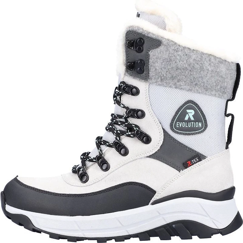 Tall Grey Winter Boot