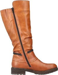 Tall Tan Boot With Tassle