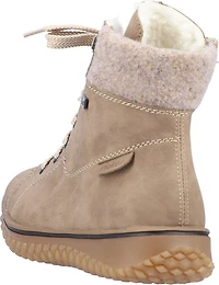 Tan Lace Up Ankle Boot