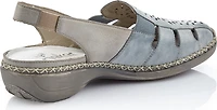 41390-10 - Light Blue Closed Toe Slingback