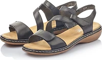 Black Criss Cross Sandal