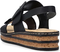 Black Wedge With Backstrap